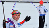 Mari Laukkanen of  Finland during women sprint race of IBU Biathlon World Cup in Canmore, Alberta, Canada. Men sprint race of IBU Biathlon World cup was held in Canmore, Alberta, Canada, on Friday, 5th of February 2016.
