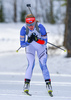 Sanna Markkanen of Finland during women sprint race of IBU Biathlon World Cup in Canmore, Alberta, Canada. Men sprint race of IBU Biathlon World cup was held in Canmore, Alberta, Canada, on Friday, 5th of February 2016.
