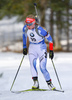 Sanna Markkanen of Finland during women sprint race of IBU Biathlon World Cup in Canmore, Alberta, Canada. Men sprint race of IBU Biathlon World cup was held in Canmore, Alberta, Canada, on Friday, 5th of February 2016.
