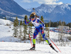 Marie Dorin-Habert of France during women sprint race of IBU Biathlon World Cup in Canmore, Alberta, Canada. Men sprint race of IBU Biathlon World cup was held in Canmore, Alberta, Canada, on Friday, 5th of February 2016.
