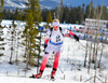 Krystyna Guzik of Poland during women sprint race of IBU Biathlon World Cup in Canmore, Alberta, Canada. Men sprint race of IBU Biathlon World cup was held in Canmore, Alberta, Canada, on Friday, 5th of February 2016.
