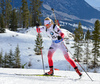 Krystyna Guzik of Poland during women sprint race of IBU Biathlon World Cup in Canmore, Alberta, Canada. Men sprint race of IBU Biathlon World cup was held in Canmore, Alberta, Canada, on Friday, 5th of February 2016.
