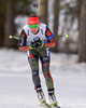 Laura Dahlmeier of Germany during women sprint race of IBU Biathlon World Cup in Canmore, Alberta, Canada. Men sprint race of IBU Biathlon World cup was held in Canmore, Alberta, Canada, on Friday, 5th of February 2016.
