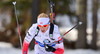 Krystyna Guzik of Poland during women sprint race of IBU Biathlon World Cup in Canmore, Alberta, Canada. Men sprint race of IBU Biathlon World cup was held in Canmore, Alberta, Canada, on Friday, 5th of February 2016.
