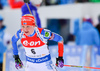 Kaisa Makarainen of Finland during women mass start race of IBU Biathlon World Cup in Canmore, Alberta, Canada. Men sprint race of IBU Biathlon World cup was held in Canmore, Alberta, Canada, on Friday, 5th of February 2016.
