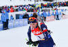 Dorothea Wierer of Italy during women mass start race of IBU Biathlon World Cup in Canmore, Alberta, Canada. Men sprint race of IBU Biathlon World cup was held in Canmore, Alberta, Canada, on Friday, 5th of February 2016.
