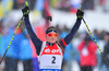 Dorothea Wierer of Italy during women mass start race of IBU Biathlon World Cup in Canmore, Alberta, Canada. Men sprint race of IBU Biathlon World cup was held in Canmore, Alberta, Canada, on Friday, 5th of February 2016.
