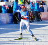 Sanna Markkanen of Finland during mixed relay race of IBU Biathlon World Cup in Canmore, Alberta, Canada. Mixed relay race of IBU Biathlon World cup was held in Canmore, Alberta, Canada, on Sunday, 7th of February 2016.
