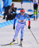 Sanna Markkanen of Finland during mixed relay race of IBU Biathlon World Cup in Canmore, Alberta, Canada. Mixed relay race of IBU Biathlon World cup was held in Canmore, Alberta, Canada, on Sunday, 7th of February 2016.
