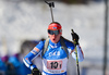 Sanna Markkanen of Finland during mixed relay race of IBU Biathlon World Cup in Canmore, Alberta, Canada. Mixed relay race of IBU Biathlon World cup was held in Canmore, Alberta, Canada, on Sunday, 7th of February 2016.
