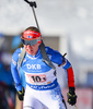 Sanna Markkanen of Finland during mixed relay race of IBU Biathlon World Cup in Canmore, Alberta, Canada. Mixed relay race of IBU Biathlon World cup was held in Canmore, Alberta, Canada, on Sunday, 7th of February 2016.
