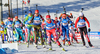 Hilde Fenne of Norway during mixed relay race of IBU Biathlon World Cup in Canmore, Alberta, Canada. Mixed relay race of IBU Biathlon World cup was held in Canmore, Alberta, Canada, on Sunday, 7th of February 2016.
