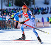 Ahti Toivanen of Finland during mixed relay race of IBU Biathlon World Cup in Canmore, Alberta, Canada. Mixed relay race of IBU Biathlon World cup was held in Canmore, Alberta, Canada, on Sunday, 7th of February 2016.
