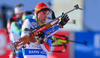 Ahti Toivanen of Finland during mixed relay race of IBU Biathlon World Cup in Canmore, Alberta, Canada. Mixed relay race of IBU Biathlon World cup was held in Canmore, Alberta, Canada, on Sunday, 7th of February 2016.
