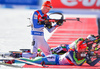 Tuomas Gronman of Finland during mixed relay race of IBU Biathlon World Cup in Canmore, Alberta, Canada. Mixed relay race of IBU Biathlon World cup was held in Canmore, Alberta, Canada, on Sunday, 7th of February 2016.
