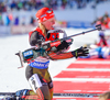 HILDEBRAND Franziska, GER during mixed relay race of IBU Biathlon World Cup in Canmore, Alberta, Canada. Mixed relay race of IBU Biathlon World cup was held in Canmore, Alberta, Canada, on Sunday, 7th of February 2016.
