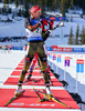 PREUSS Franziska, GER during mixed relay race of IBU Biathlon World Cup in Canmore, Alberta, Canada. Mixed relay race of IBU Biathlon World cup was held in Canmore, Alberta, Canada, on Sunday, 7th of February 2016.
