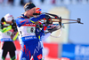 BESCOND Anais, FRA during mixed relay race of IBU Biathlon World Cup in Canmore, Alberta, Canada. Mixed relay race of IBU Biathlon World cup was held in Canmore, Alberta, Canada, on Sunday, 7th of February 2016.
