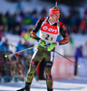 PEIFFER Arnd, GER during mixed relay race of IBU Biathlon World Cup in Canmore, Alberta, Canada. Mixed relay race of IBU Biathlon World cup was held in Canmore, Alberta, Canada, on Sunday, 7th of February 2016.
