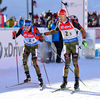 SCHEMPP Simon, GER, PEIFFER Arnd, GER during mixed relay race of IBU Biathlon World Cup in Canmore, Alberta, Canada. Mixed relay race of IBU Biathlon World cup was held in Canmore, Alberta, Canada, on Sunday, 7th of February 2016.
