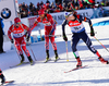 CHRISTIANSEN Vetle Sjastad, NOR, OS Alexander, NOR, WINDISCH Dominik, ITA during mixed relay race of IBU Biathlon World Cup in Canmore, Alberta, Canada. Mixed relay race of IBU Biathlon World cup was held in Canmore, Alberta, Canada, on Sunday, 7th of February 2016.
