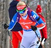 Mari Laukkanen of Finland during women sprint race of IBU Biathlon World Cup in Presque Isle, Maine, USA. Women sprint race of IBU Biathlon World cup was held in Presque Isle, Maine, USA, on Thursday, 11th of February 2016.
