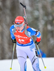 Sanna Markkanen of Finland during women sprint race of IBU Biathlon World Cup in Presque Isle, Maine, USA. Women sprint race of IBU Biathlon World cup was held in Presque Isle, Maine, USA, on Thursday, 11th of February 2016.
