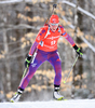 Susan Dunklee of USA during women sprint race of IBU Biathlon World Cup in Presque Isle, Maine, USA. Women sprint race of IBU Biathlon World cup was held in Presque Isle, Maine, USA, on Thursday, 11th of February 2016.
