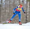 Gabriela Soukalova of Czech during women sprint race of IBU Biathlon World Cup in Presque Isle, Maine, USA. Women sprint race of IBU Biathlon World cup was held in Presque Isle, Maine, USA, on Thursday, 11th of February 2016.
