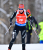 Selina Gasparin of Switzerland during women sprint race of IBU Biathlon World Cup in Presque Isle, Maine, USA. Women sprint race of IBU Biathlon World cup was held in Presque Isle, Maine, USA, on Thursday, 11th of February 2016.
