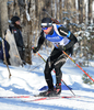 Serafin Wiestner of Switzerland during men sprint race of IBU Biathlon World Cup in Presque Isle, Maine, USA. Men sprint race of IBU Biathlon World cup was held in Presque Isle, Maine, USA, on Thursday, 11th of February 2016.
