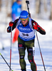 Erik Lesser of Germany during men sprint race of IBU Biathlon World Cup in Presque Isle, Maine, USA. Men sprint race of IBU Biathlon World cup was held in Presque Isle, Maine, USA, on Thursday, 11th of February 2016.
