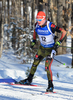 Benedikt Doll of Germany during men sprint race of IBU Biathlon World Cup in Presque Isle, Maine, USA. Men sprint race of IBU Biathlon World cup was held in Presque Isle, Maine, USA, on Thursday, 11th of February 2016.
