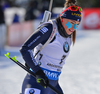 Dorothea Wierer of Italy during women pursuit race of IBU Biathlon World Cup in Presque Isle, Maine, USA. Women pursuit race of IBU Biathlon World cup was held in Presque Isle, Maine, USA, on Friday, 12th of February 2016.
