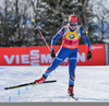 Gabriela Soukalova of Czech during women pursuit race of IBU Biathlon World Cup in Presque Isle, Maine, USA. Women pursuit race of IBU Biathlon World cup was held in Presque Isle, Maine, USA, on Friday, 12th of February 2016.
