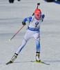 Kaisa Makarainen of Finland during women pursuit race of IBU Biathlon World Cup in Presque Isle, Maine, USA. Women pursuit race of IBU Biathlon World cup was held in Presque Isle, Maine, USA, on Friday, 12th of February 2016.
