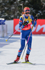 Gabriela Soukalova of Czech during women pursuit race of IBU Biathlon World Cup in Presque Isle, Maine, USA. Women pursuit race of IBU Biathlon World cup was held in Presque Isle, Maine, USA, on Friday, 12th of February 2016.
