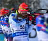 Ahti Toivanen of Finland during men pursuit race of IBU Biathlon World Cup in Presque Isle, Maine, USA. Men pursuit race of IBU Biathlon World cup was held in Presque Isle, Maine, USA, on Friday, 12th of February 2016.
