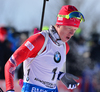 Johannes Thingnes Boe of Norway during men pursuit race of IBU Biathlon World Cup in Presque Isle, Maine, USA. Men pursuit race of IBU Biathlon World cup was held in Presque Isle, Maine, USA, on Friday, 12th of February 2016.
