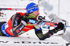 BIRNBACHER Andreas of Germany during men relay race of IBU Biathlon World Cup in Presque Isle, Maine, USA. Men relay race of IBU Biathlon World cup was held in Presque Isle, Maine, USA, on Saturday, 13th of February 2016.
