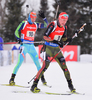 BOEHM Daniel of Germany during men relay race of IBU Biathlon World Cup in Presque Isle, Maine, USA. Men relay race of IBU Biathlon World cup was held in Presque Isle, Maine, USA, on Saturday, 13th of February 2016.
