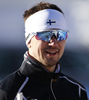 Olli Hiidensalo of Finland during zeroing before start of the men sprint race of IBU Biathlon World Cup in Pokljuka, Slovenia. Women sprint race of IBU Biathlon World cup was held in Pokljuka, Slovenia, on Friday, 9th of December 2016.
