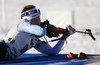 Teemu Huhtala of Finland during zeroing before start of the men sprint race of IBU Biathlon World Cup in Pokljuka, Slovenia. Women sprint race of IBU Biathlon World cup was held in Pokljuka, Slovenia, on Friday, 9th of December 2016.
