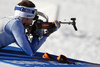 Teemu Huhtala of Finland during zeroing before start of the men sprint race of IBU Biathlon World Cup in Pokljuka, Slovenia. Women sprint race of IBU Biathlon World cup was held in Pokljuka, Slovenia, on Friday, 9th of December 2016.
