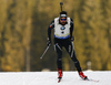 Benjamin Weger of Switzerland during men sprint race of IBU Biathlon World Cup in Pokljuka, Slovenia. Women sprint race of IBU Biathlon World cup was held in Pokljuka, Slovenia, on Friday, 9th of December 2016.
