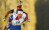 Emil Hegle Svendsen of Norway during men sprint race of IBU Biathlon World Cup in Pokljuka, Slovenia. Women sprint race of IBU Biathlon World cup was held in Pokljuka, Slovenia, on Friday, 9th of December 2016.
