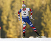 Johannes Thingnes Boe of Norway during men sprint race of IBU Biathlon World Cup in Pokljuka, Slovenia. Women sprint race of IBU Biathlon World cup was held in Pokljuka, Slovenia, on Friday, 9th of December 2016.
