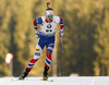 Johannes Thingnes Boe of Norway during men sprint race of IBU Biathlon World Cup in Pokljuka, Slovenia. Women sprint race of IBU Biathlon World cup was held in Pokljuka, Slovenia, on Friday, 9th of December 2016.
