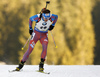 Anton Shipulin of Russia during men sprint race of IBU Biathlon World Cup in Pokljuka, Slovenia. Women sprint race of IBU Biathlon World cup was held in Pokljuka, Slovenia, on Friday, 9th of December 2016.
