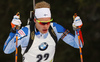 Tuomas Gronman of Finland during men sprint race of IBU Biathlon World Cup in Pokljuka, Slovenia. Women sprint race of IBU Biathlon World cup was held in Pokljuka, Slovenia, on Friday, 9th of December 2016.
